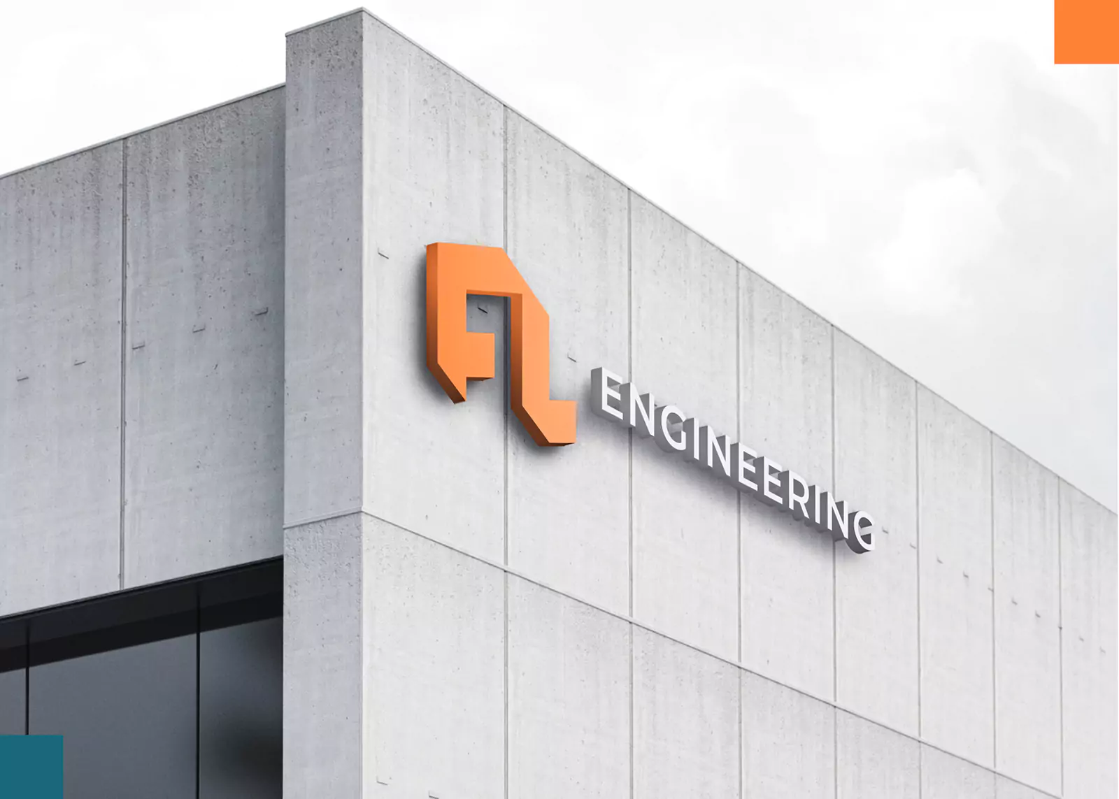 FL engineering building sign